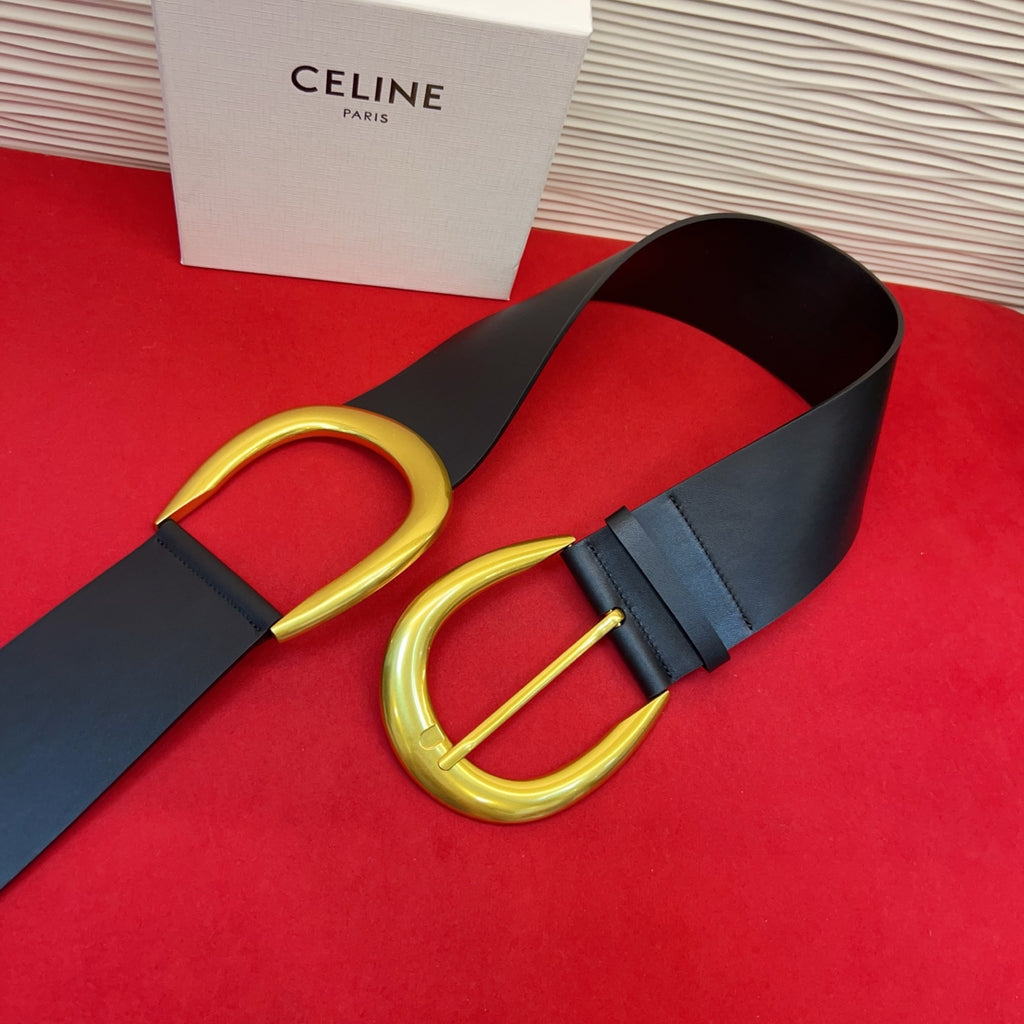 Ремінь Celine з натуральної шкіри