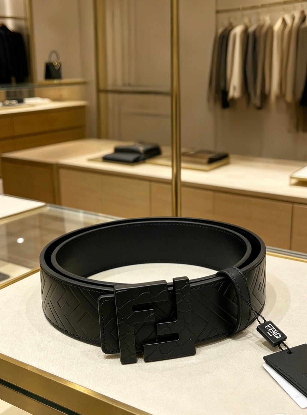 Ремінь Fendi з натуральної шкіри