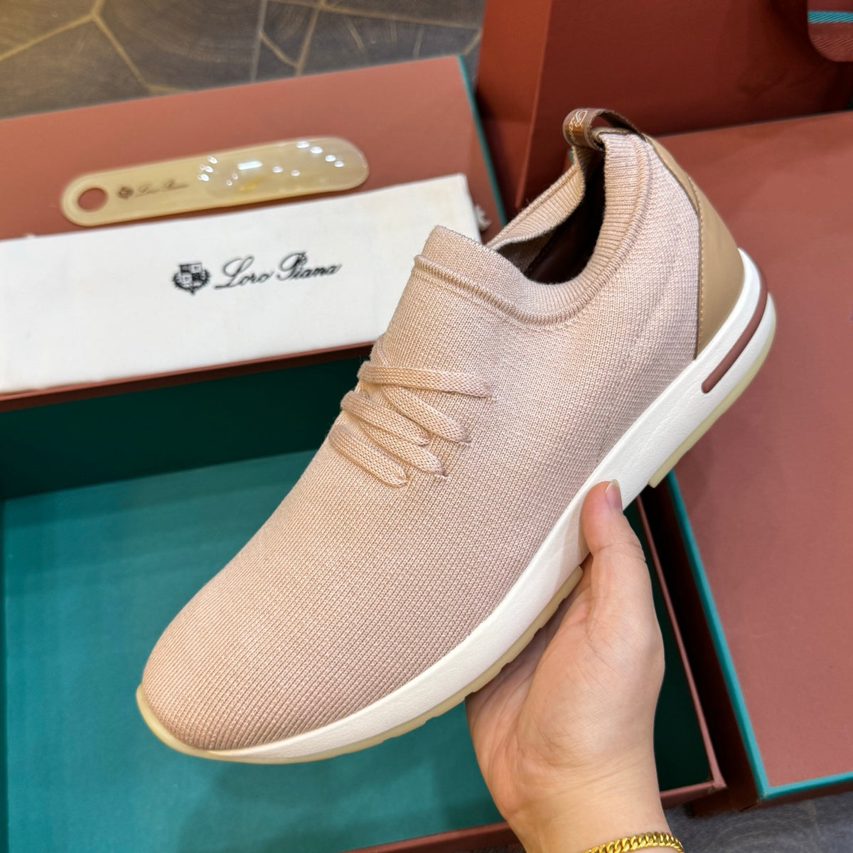 Трикотажні кросівки Loro Piana 360 LP Flexy Walk