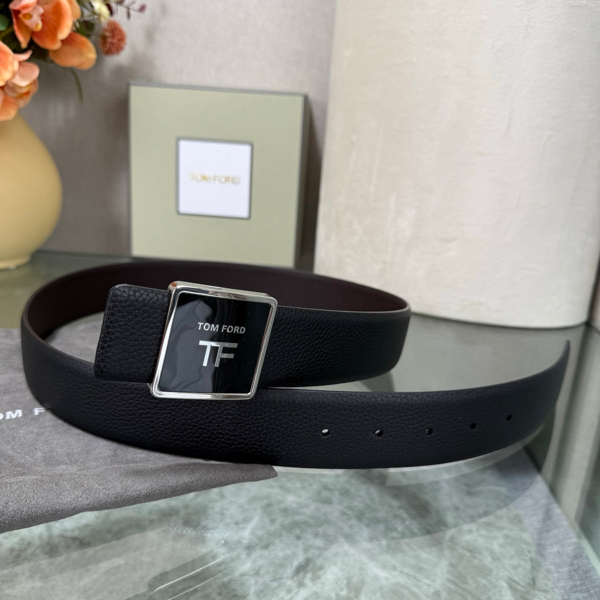Ремінь Tom Ford з натуральної шкіри