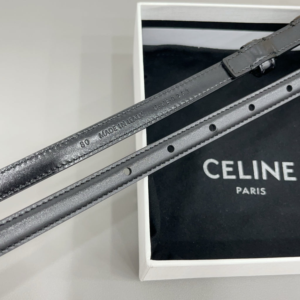 Ремінь Celine з натуральної телячої шкіри