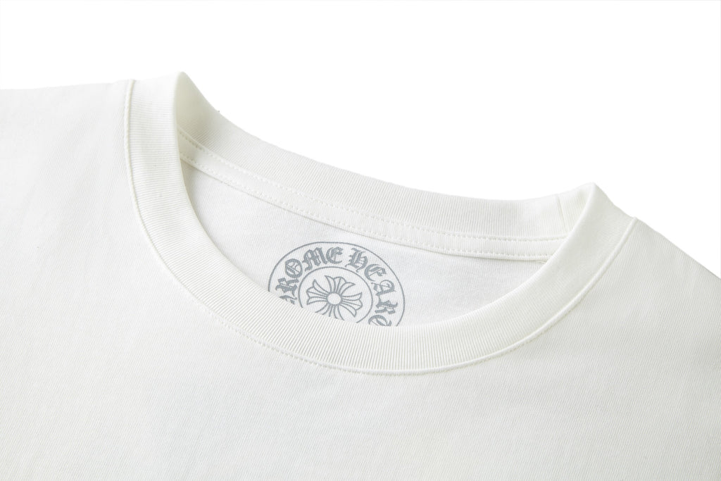 Футболка з бавовни з принтом Chrome Hearts — фото 8