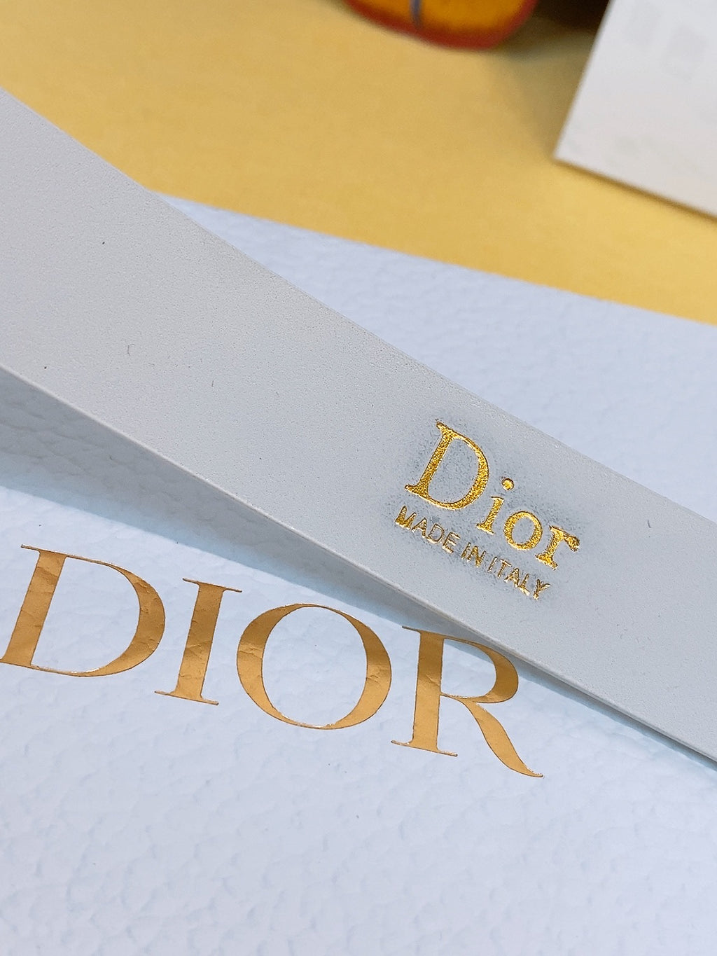 Ремінь Dior з натуральної телячої шкіри