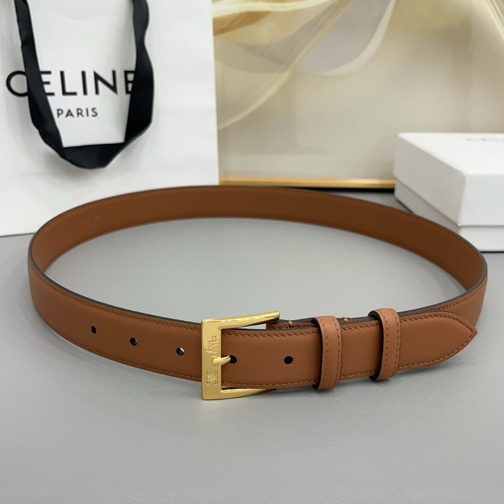 Ремінь Celine з натуральної шкіри