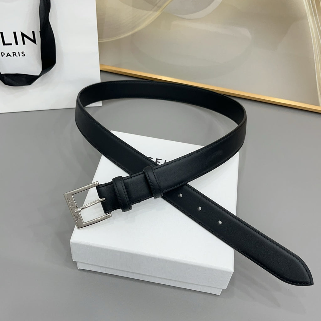 Ремінь Celine з натуральної шкіри