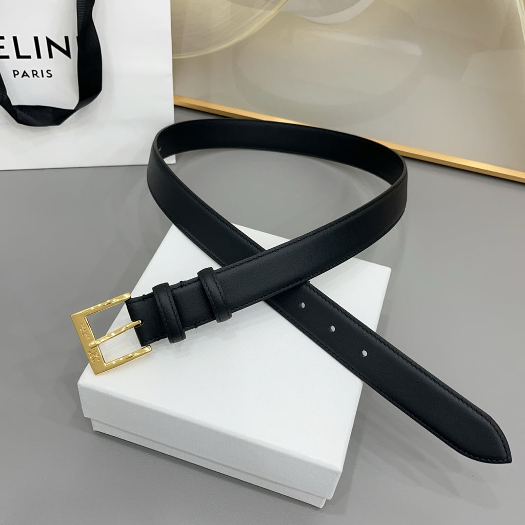 Ремінь Celine з натуральної шкіри