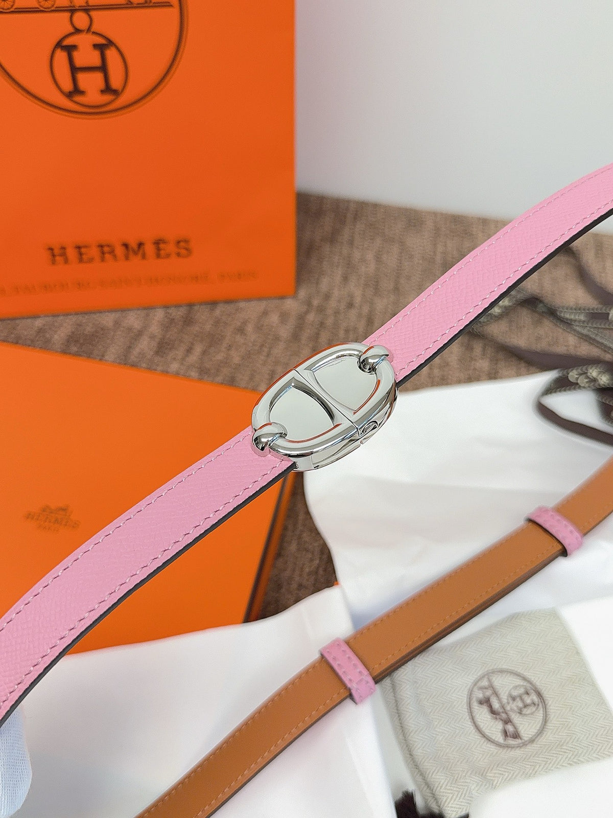 Ремінь Hermès зі шкіри Epsom