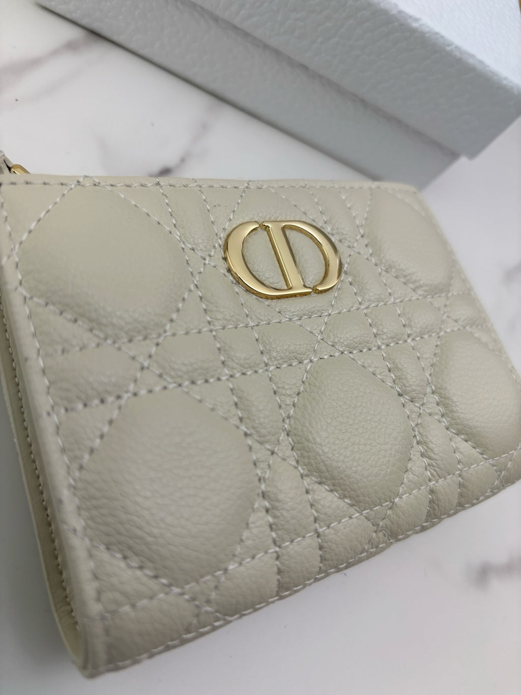 Гаманець Dior Caro Dahlia з м'якої натуральної шкіри — фото 6