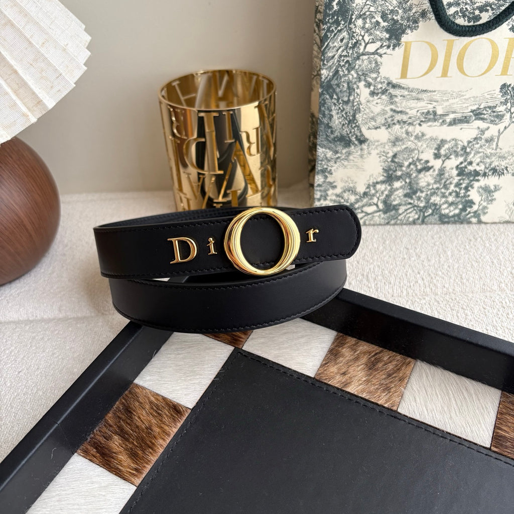 Ремінь Dior з натуральної телячої шкіри