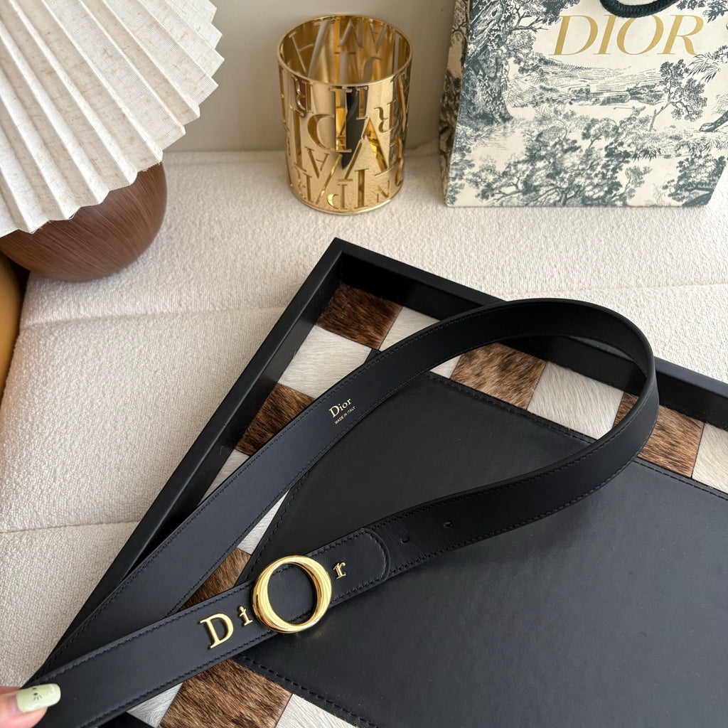 Ремінь Dior з натуральної телячої шкіри