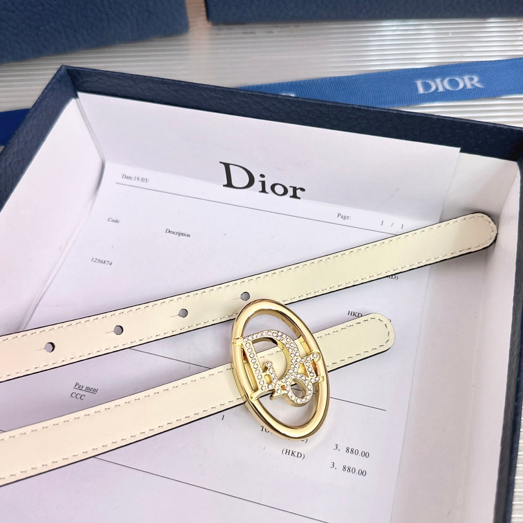 Ремінь Dior з натуральної телячої шкіри