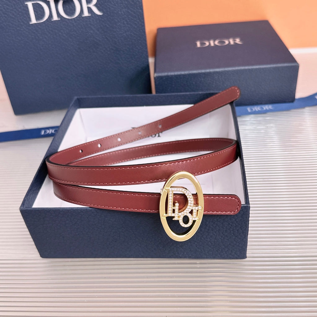 Ремінь Dior з натуральної телячої шкіри