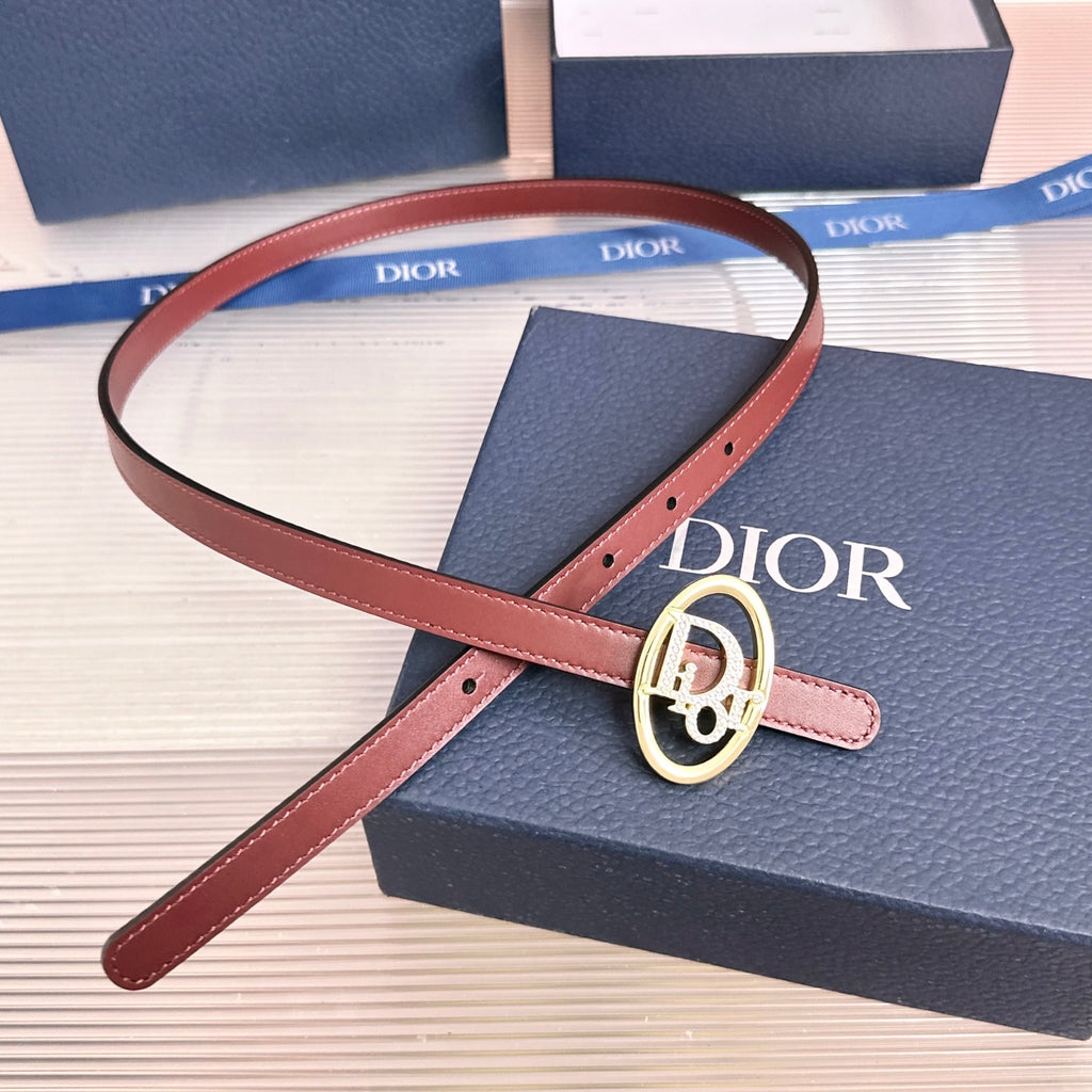 Ремінь Dior з натуральної телячої шкіри