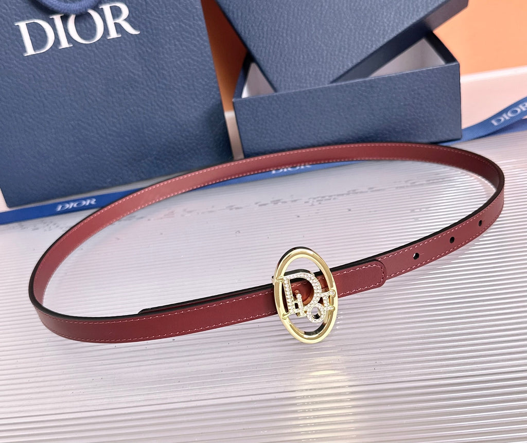 Ремінь Dior з натуральної телячої шкіри
