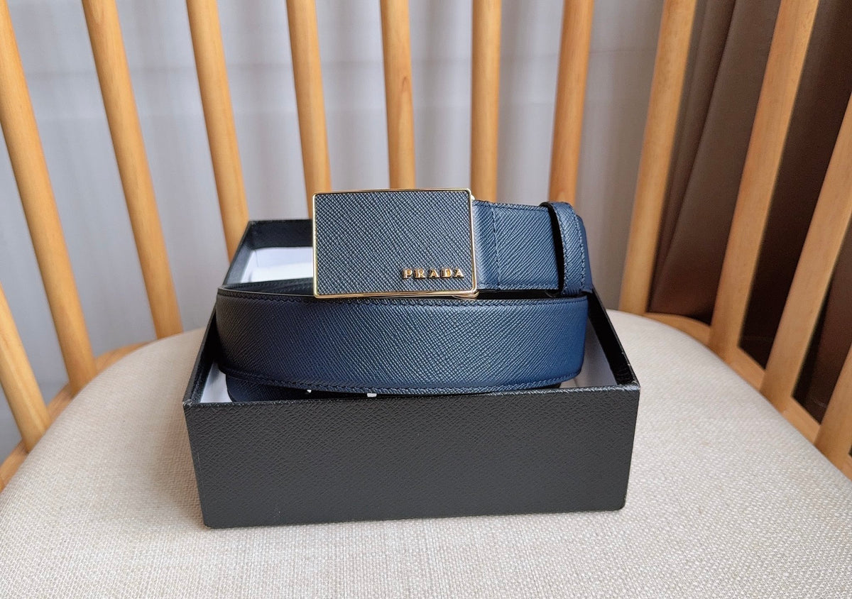 Ремінь Prada з натуральної шкіри