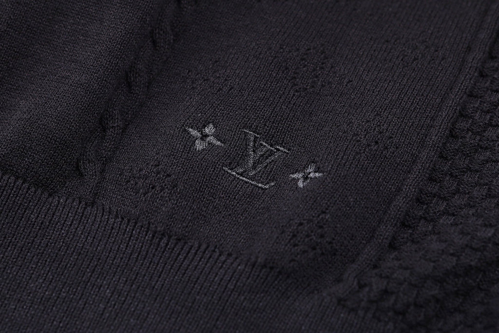 Лонгслів з шовково-бавовняної суміші Louis Vuitton — фото 7