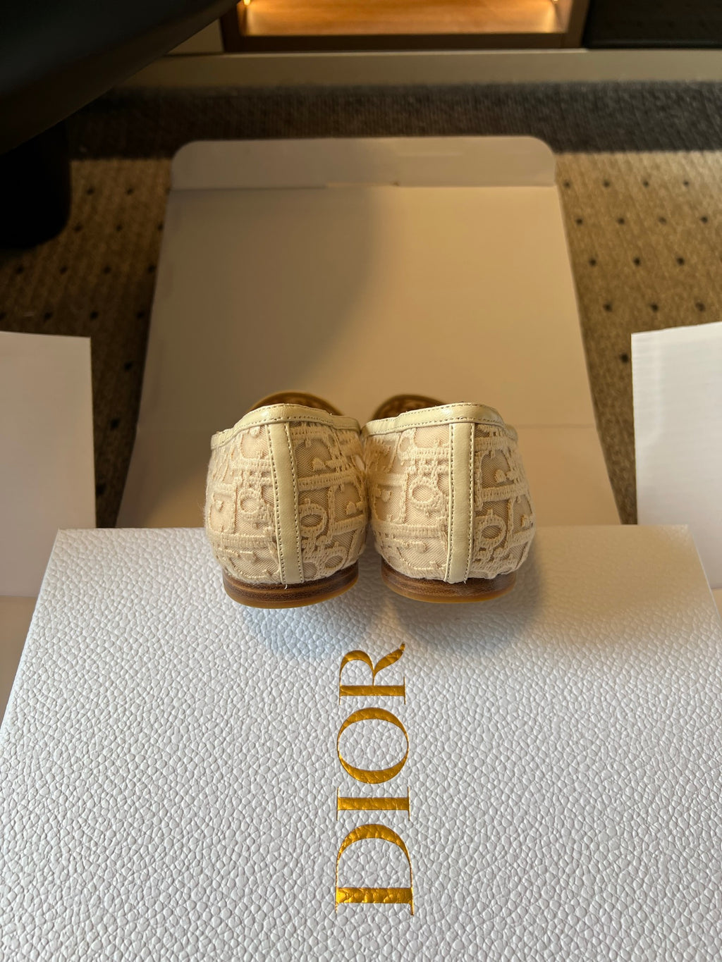 Жіночі елегантні шкіряні туфлі Dior