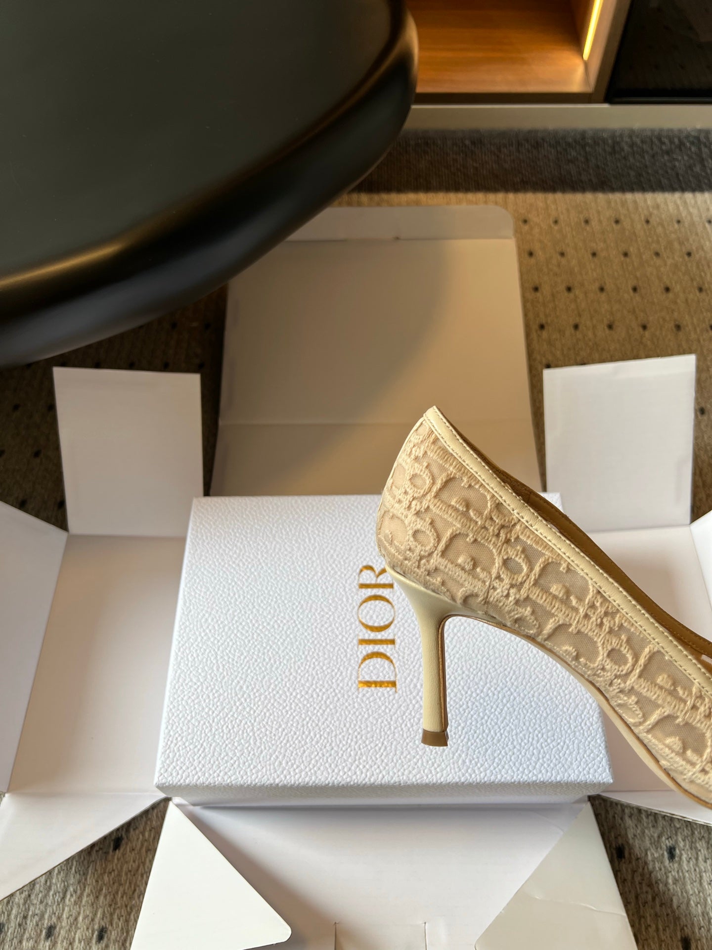 Жіночі елегантні шкіряні туфлі Dior