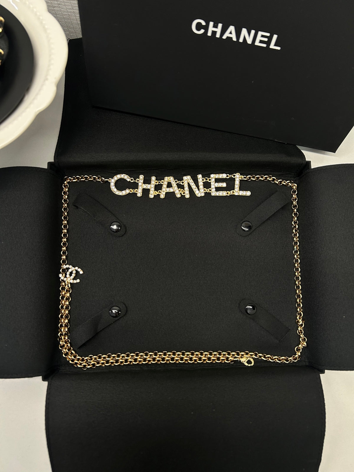 Пояс-ланцюжок Chanel із латуні