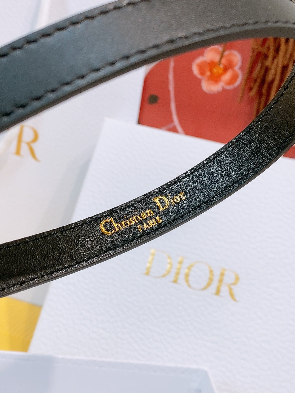 Ремінь Dior з натуральної телячої шкіри
