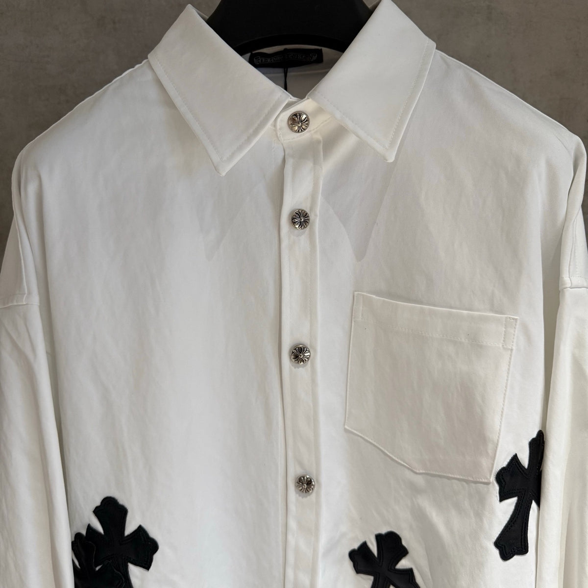 Чоловіча сорочка Chrome Hearts чорний