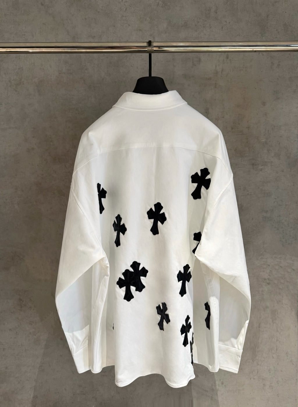 Чоловіча сорочка Chrome Hearts чорний
