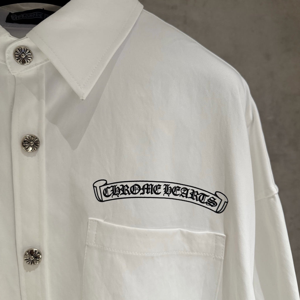 Чоловіча сорочка Chrome Hearts чорний