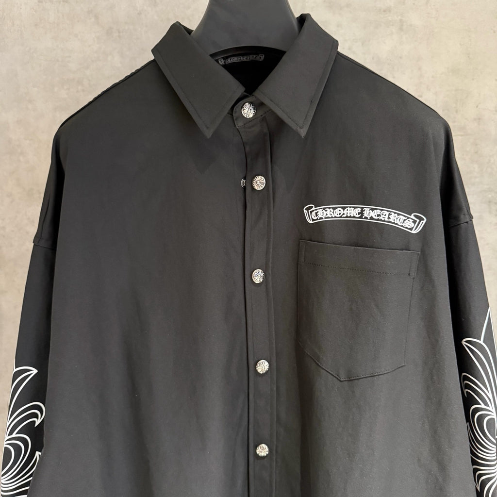 Чоловіча сорочка Chrome Hearts білий