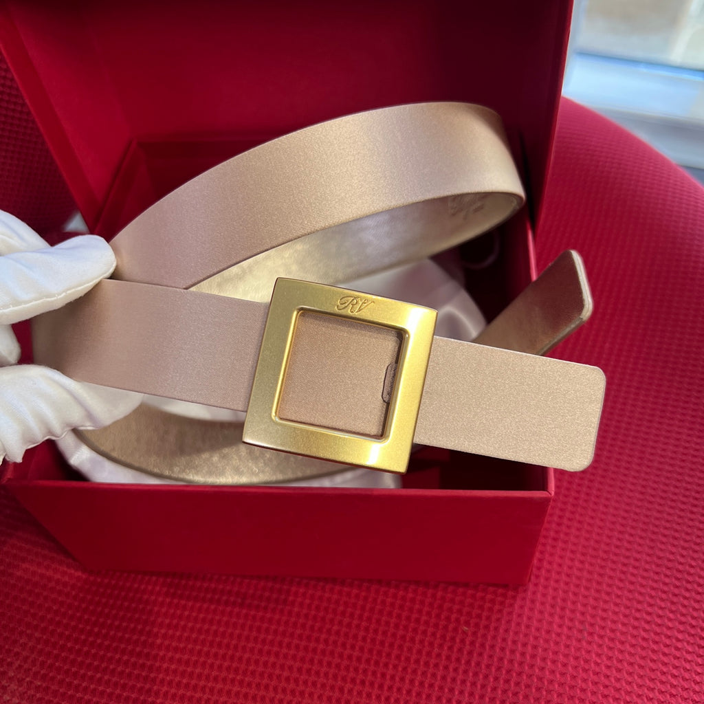 Ремінь Roger Vivier із шовку