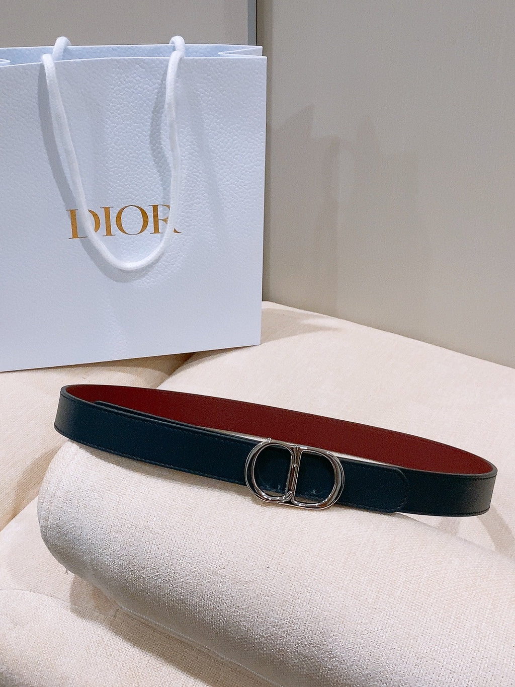 Ремінь Dior з натуральної телячої шкіри