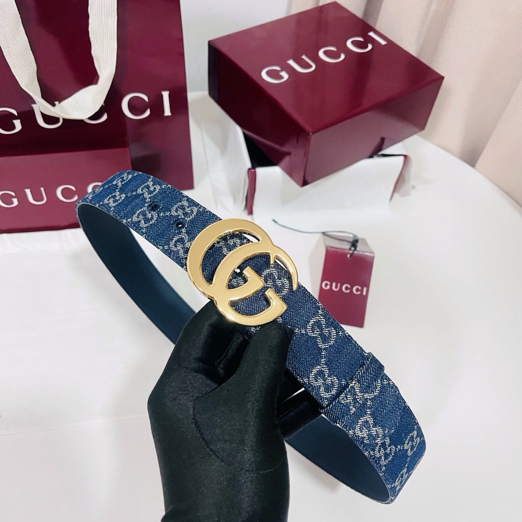 Ремінь Gucci з деніму