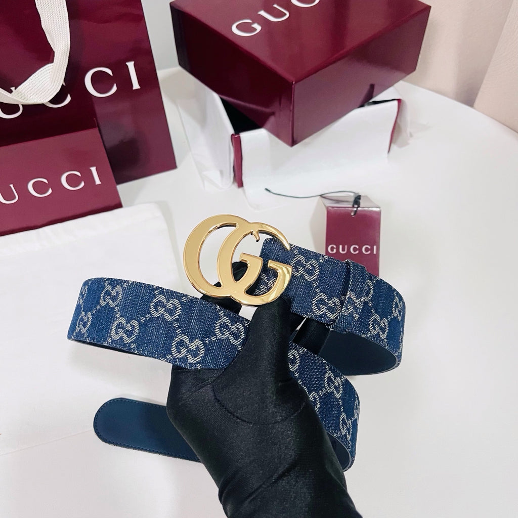 Ремінь Gucci з деніму
