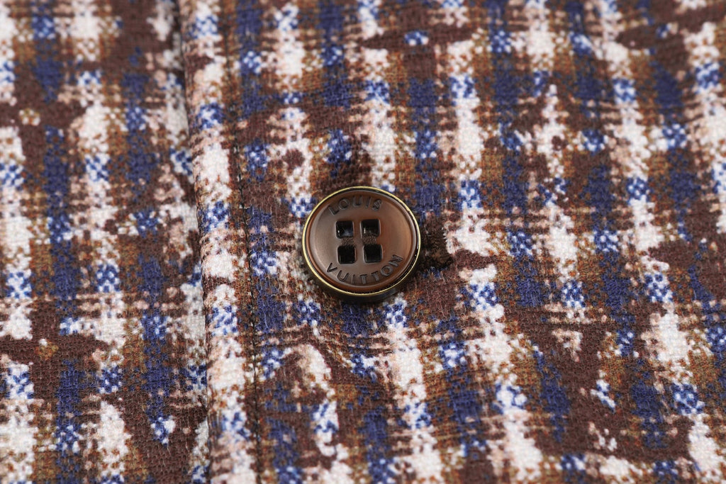 Куртка з твіду без коміра Monogram Louis Vuitton — фото 8