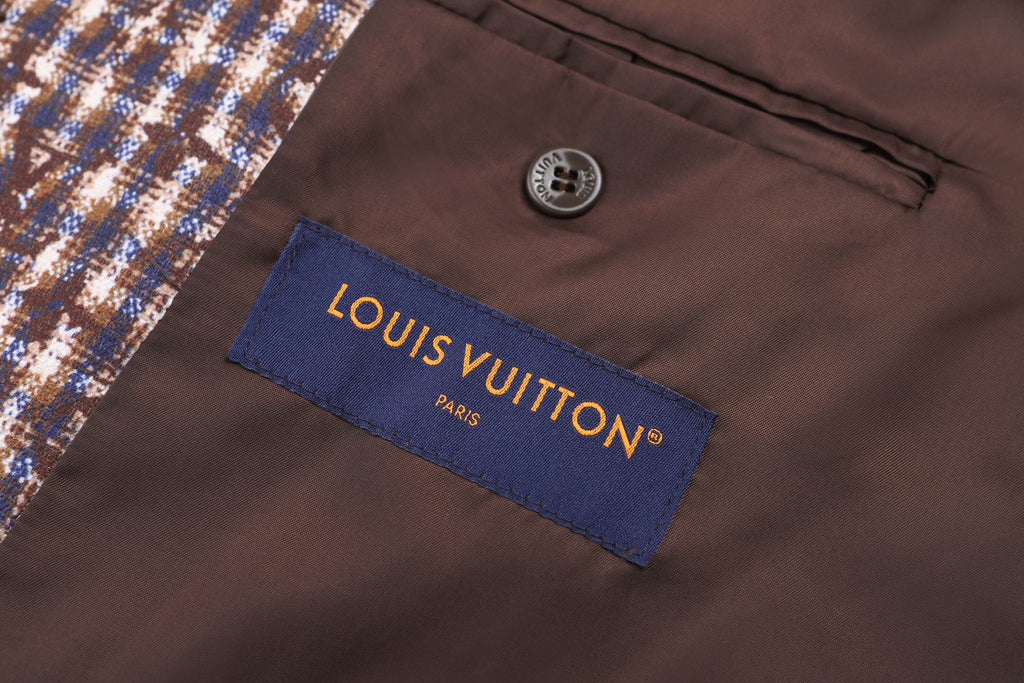 Куртка з твіду без коміра Monogram Louis Vuitton — фото 11