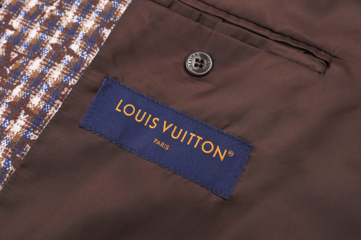Куртка з твіду без коміра Monogram Louis Vuitton — фото 11
