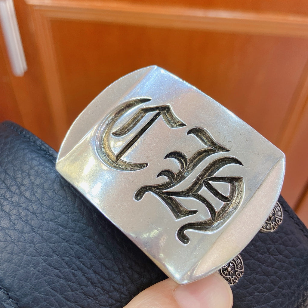 Ремінь Chrome Hearts з натуральної шкіри
