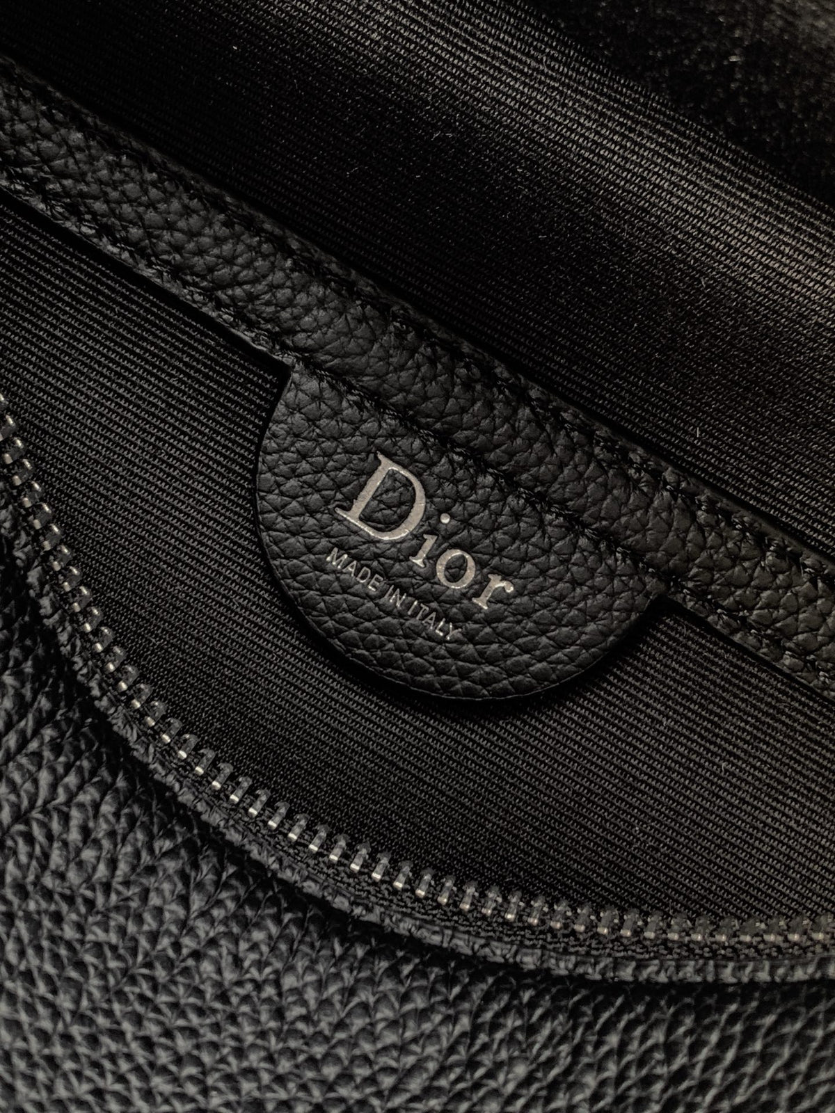Сумка з ручками Dior Archie із зернистої натуральної шкіри — фото 9