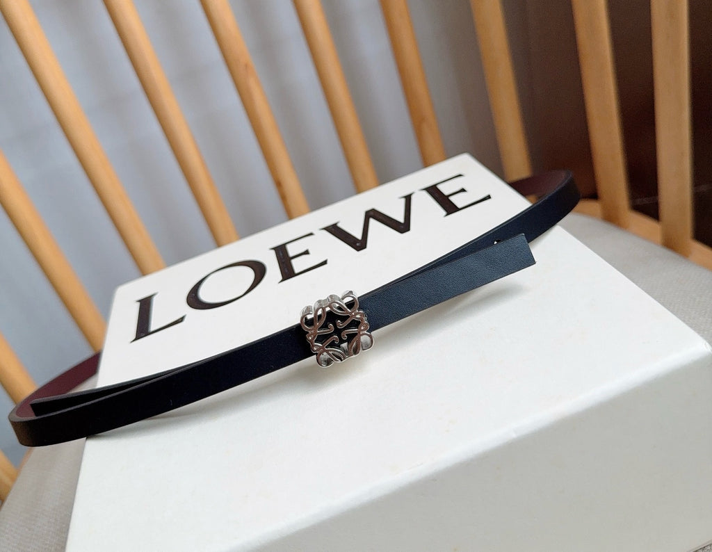 Ремінь Loewe з натуральної телячої шкіри