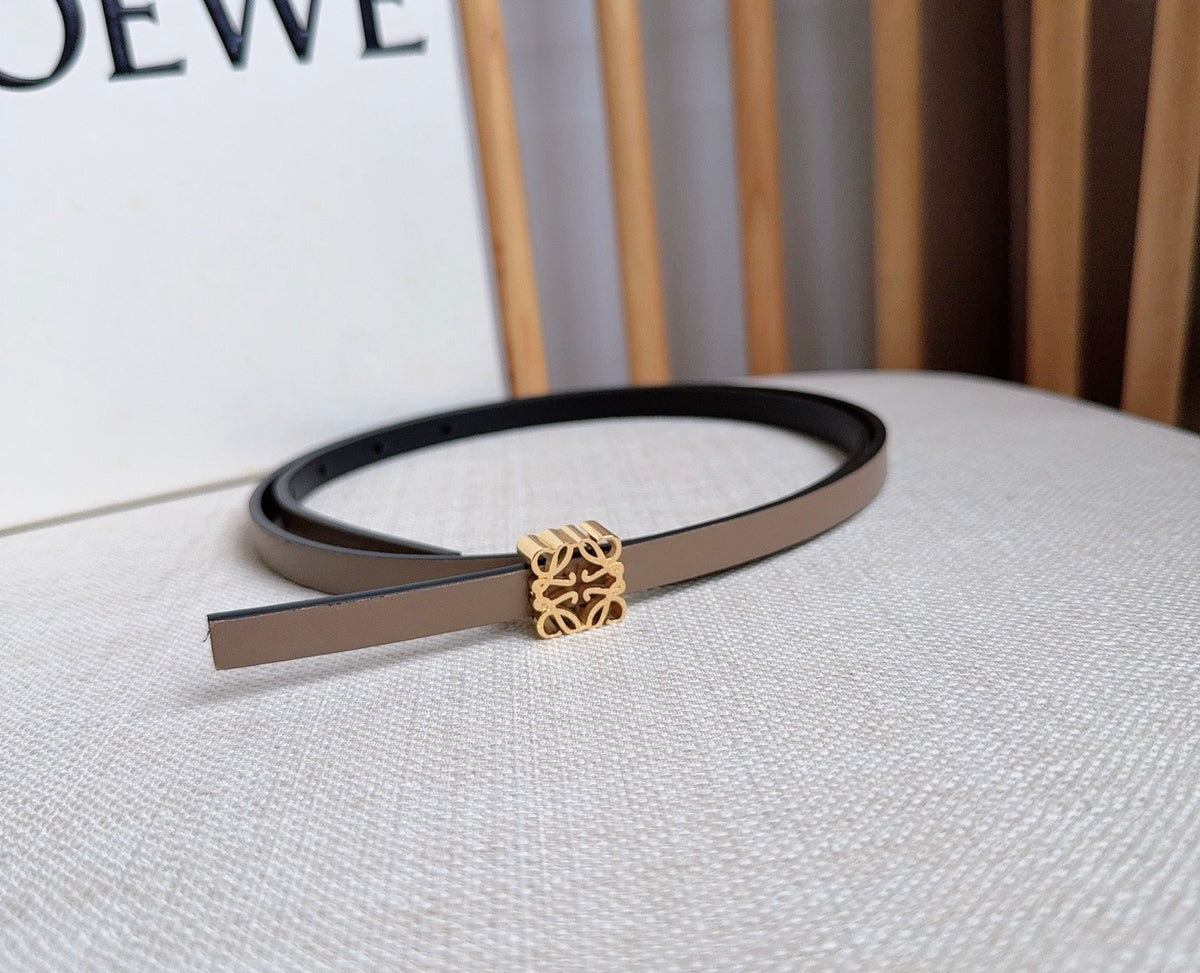 Ремінь Loewe з натуральної телячої шкіри
