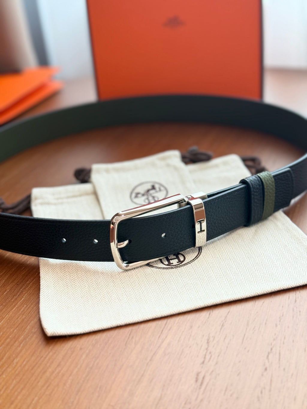 Ремінь Hermès з натуральної шкіри
