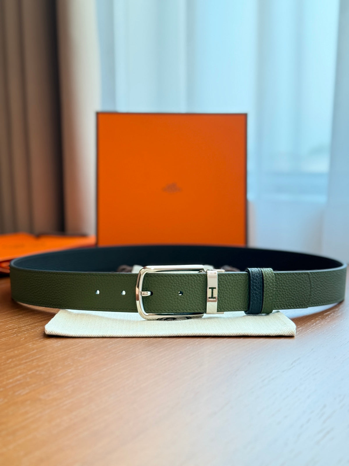 Ремінь Hermès з натуральної шкіри