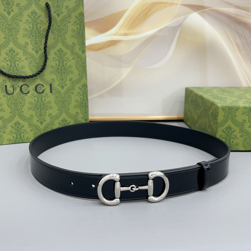 Ремінь Gucci з лакованої натуральної шкіри