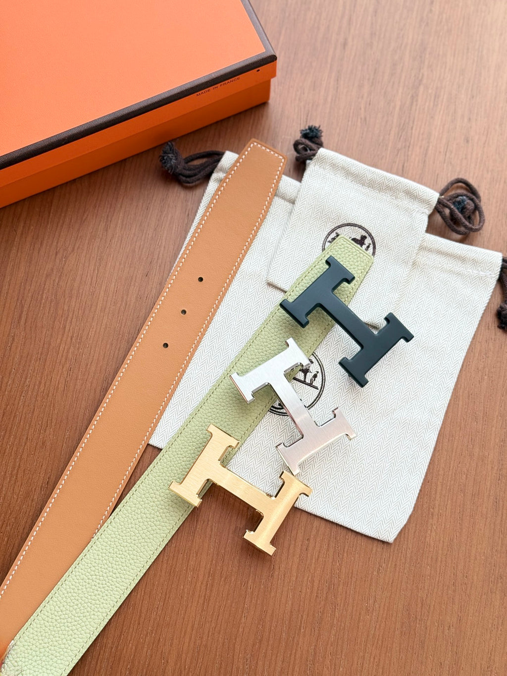 Ремінь Hermès з натуральної шкіри