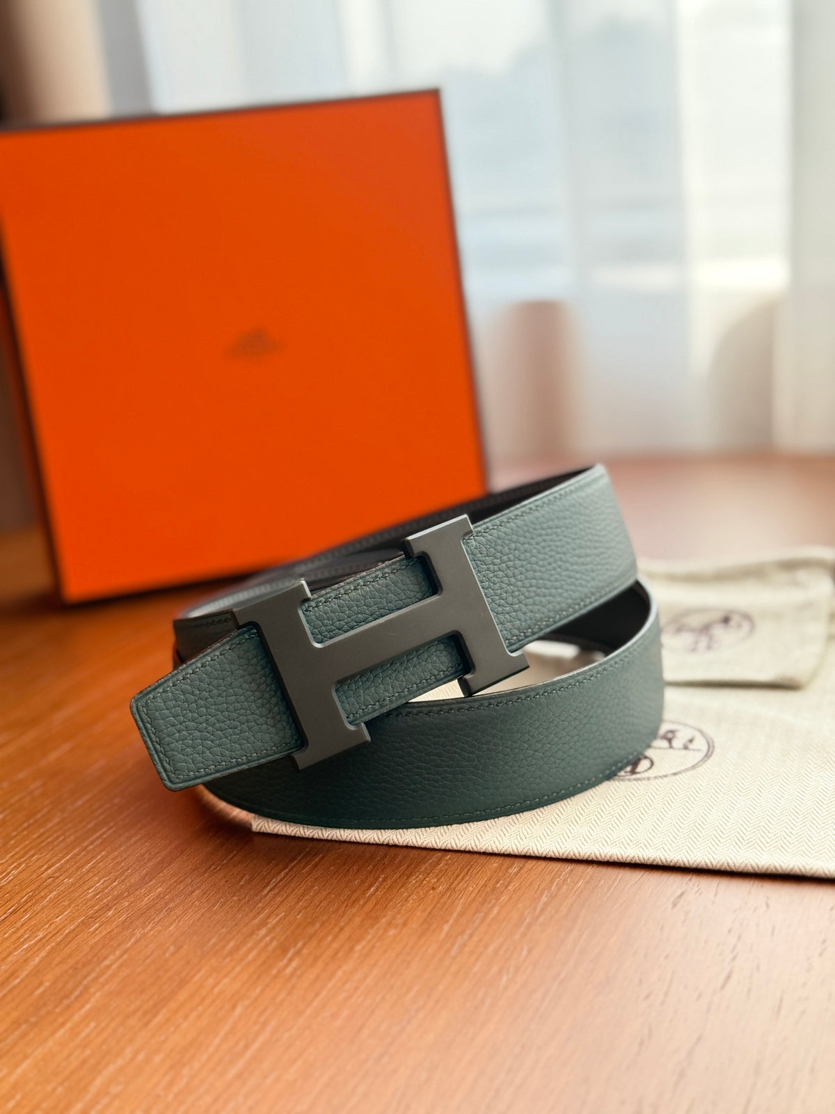 Ремінь Hermès з натуральної шкіри