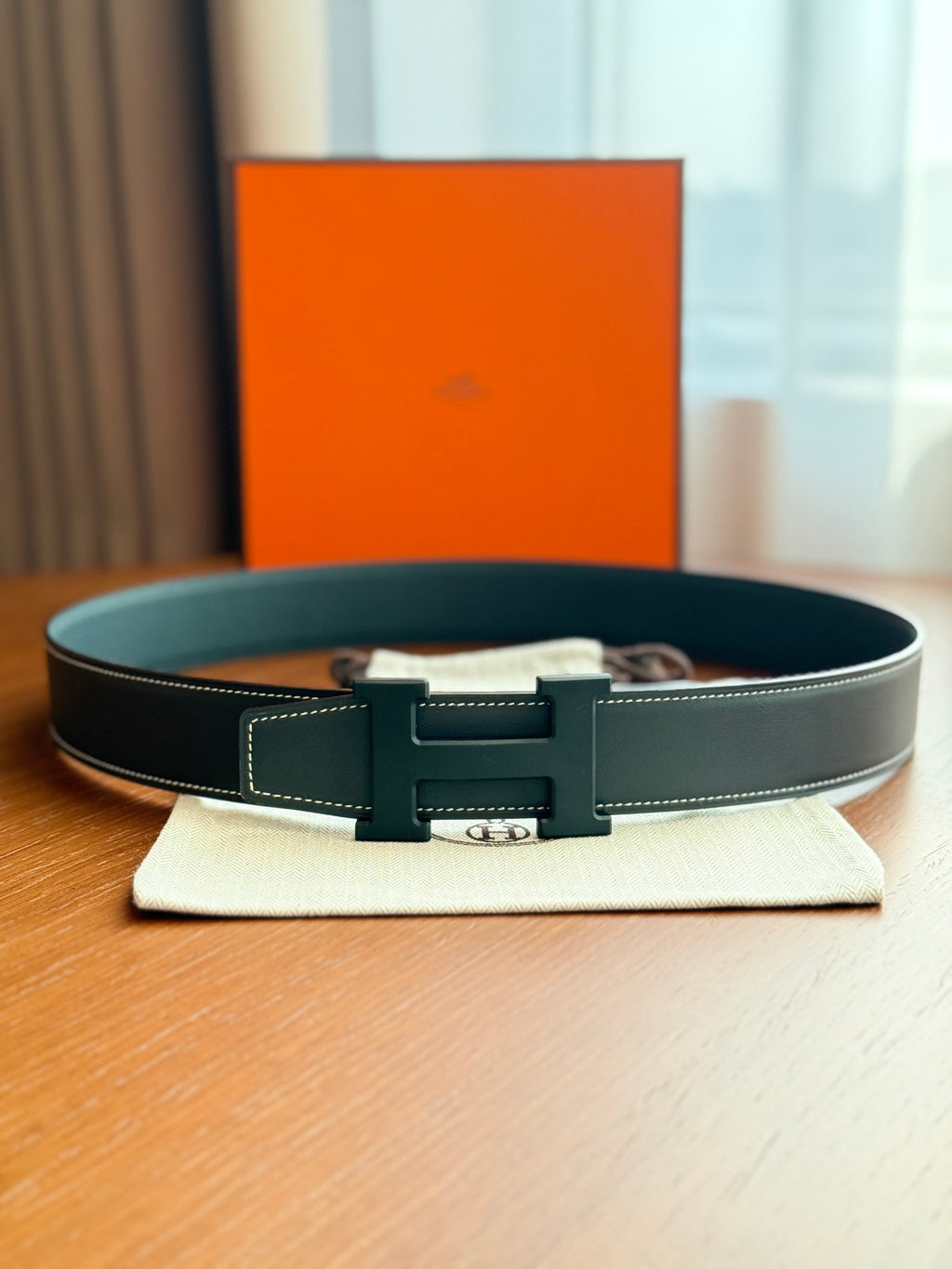 Ремінь Hermès з натуральної шкіри