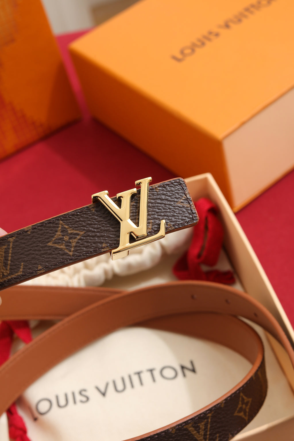 Ремінь Louis Vuitton Monogram з полотна