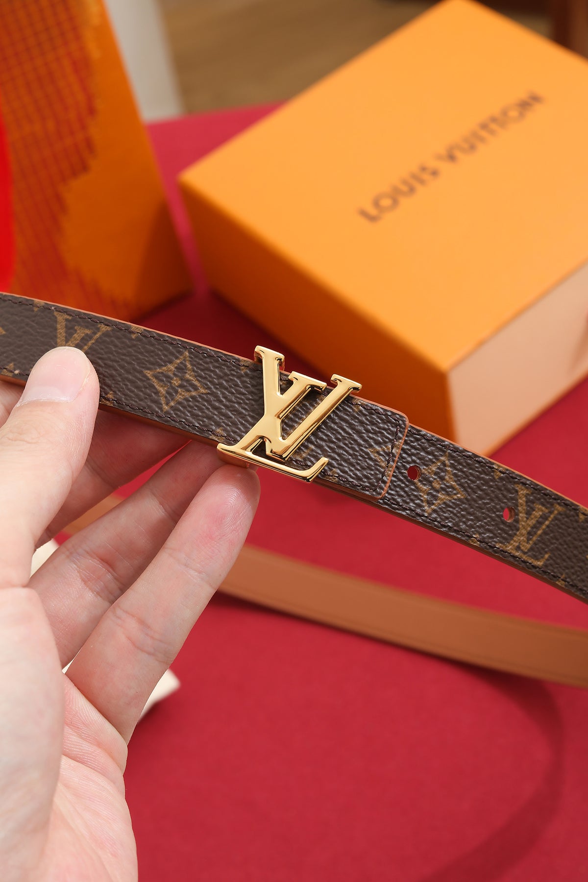 Ремінь Louis Vuitton Monogram з полотна