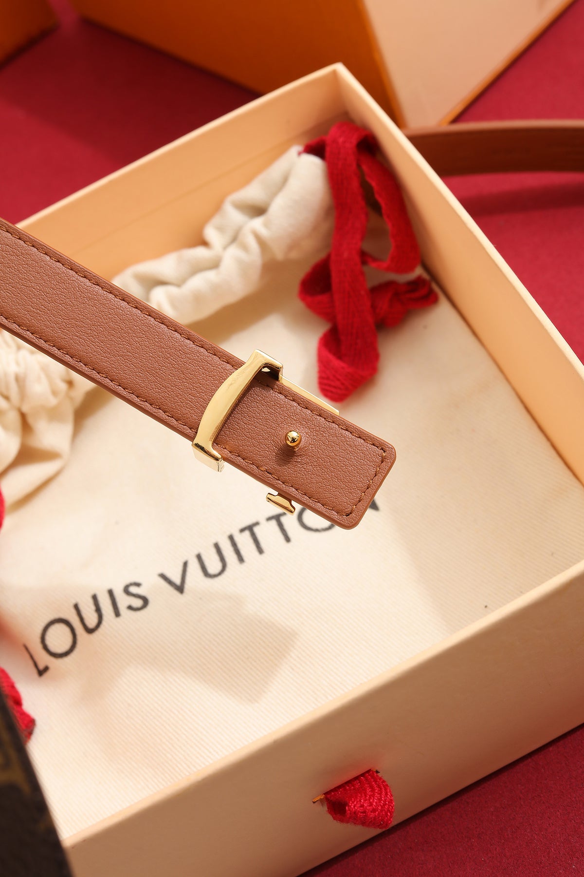 Ремінь Louis Vuitton Monogram з полотна