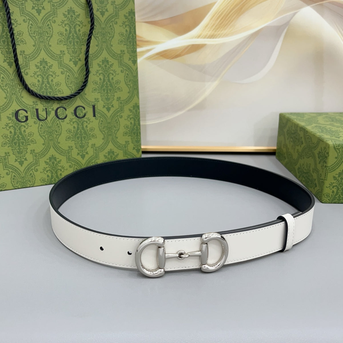Ремінь Gucci з натуральної телячої шкіри