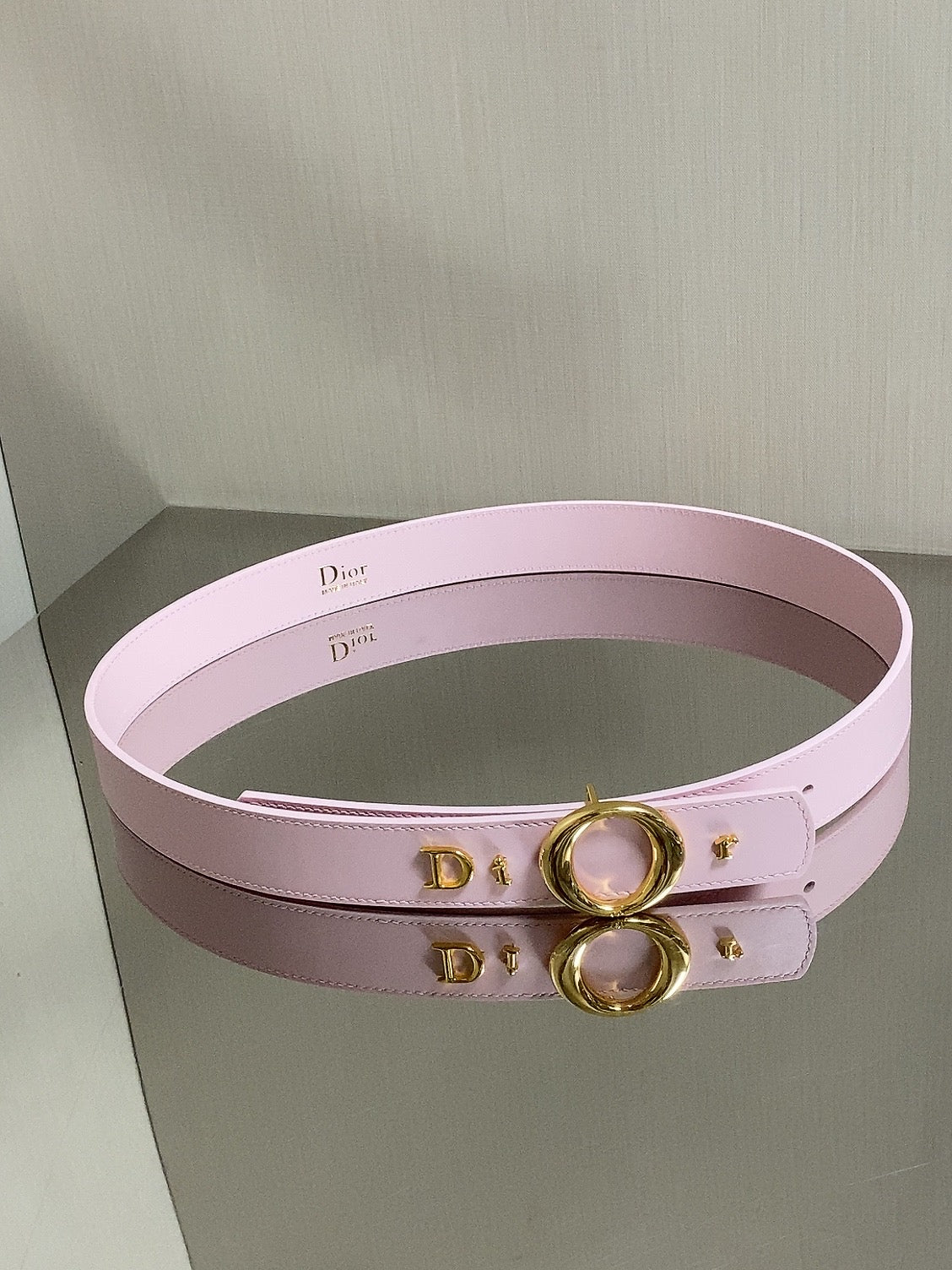 Ремінь Dior з натуральної телячої шкіри